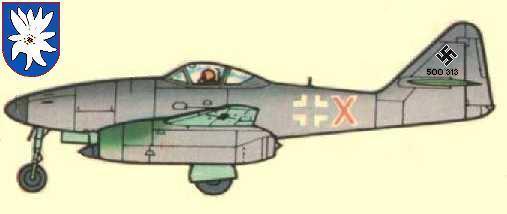 MESSERSCHMITT ME 262 A-2A STURMVOGEL DRAWING (34.9 kb)