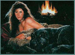 Woman Evening Lounge