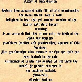 Letter of Introduction