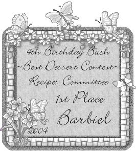 Best Recipe - Dessert Contest