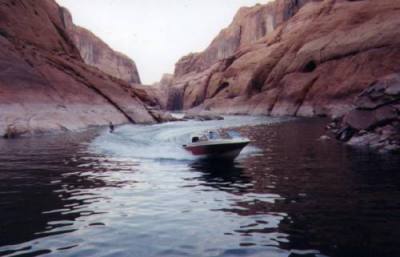Tammy's Boat at Lake Powell