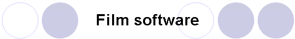 Film software