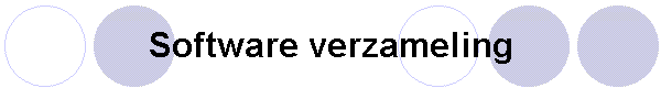 Software verzameling