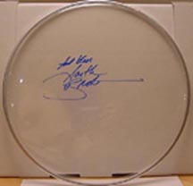 Signed Drumhead by Garth Brooks!