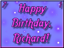 Happy 71st Birthday, Richard!