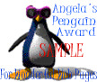 the penguin award, you know you want it!