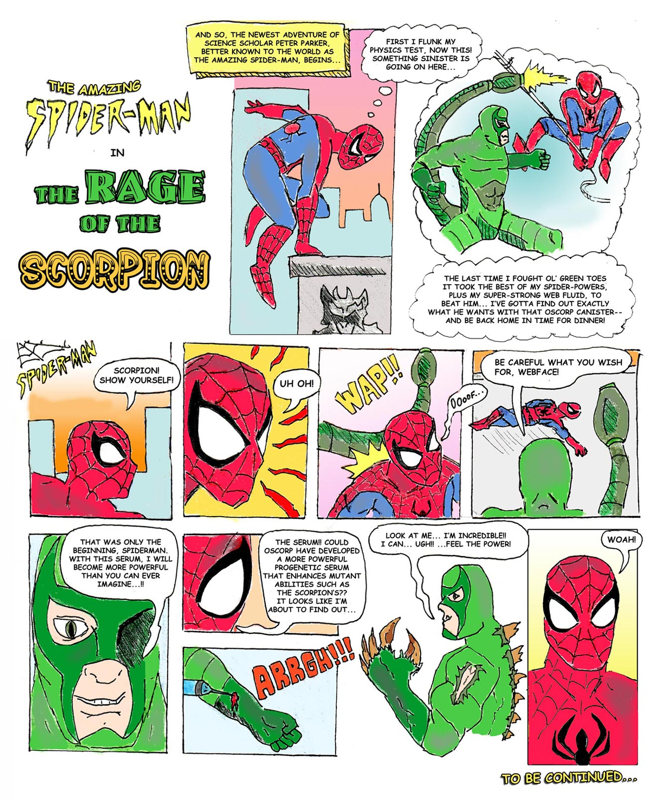 The Amazing Spider-man: 'The Rage of the Scorpion' Page 2