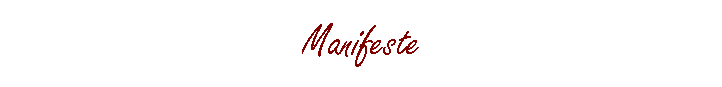 Manifeste