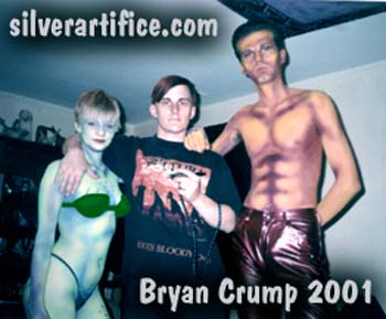 a group photo between artist and models