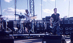 Bruce and Daniel (I Mother Earth) at Edgefest 1997, saskatoon