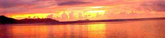 sunset banner