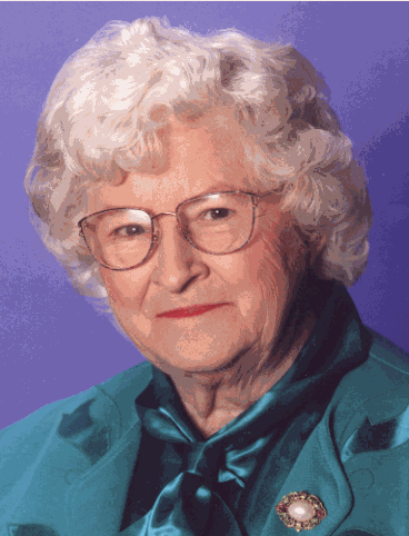 Grandma looking her youngest