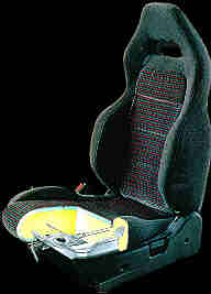 Picture of the GTi's Bucket Seat