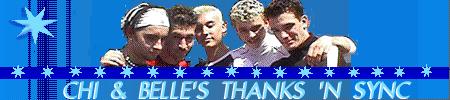 ***Thanks 'N Sync!***