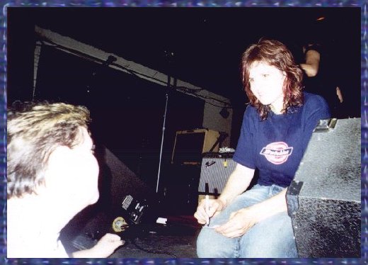 Me talking to AMY RAY!!!