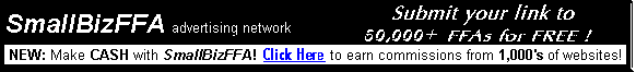 SmallBizFFA - Submit your link to more than 50,000 FFA's for FREE !