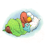 Elmo looks sad because he has to go to bed