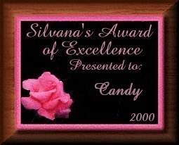 Silvana's Award of Excellence