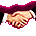 animated handshake