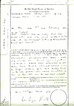 probate statement of Joe Meeks Estate  will