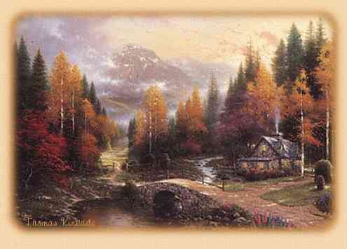 Artwork of Thomas Kinkade