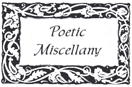 Poetic Miscellany