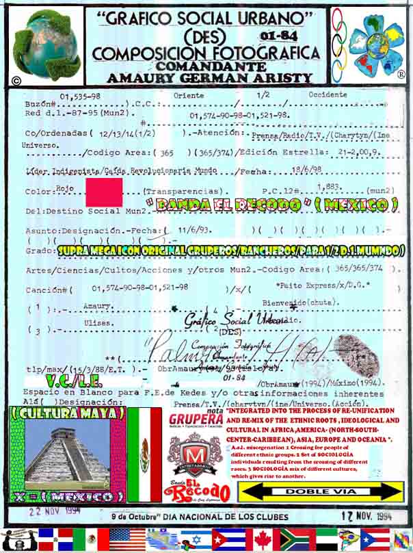 BUZON#01,535-98-POSTE DE CORRIENTE 12 DE ENERO#1,883-COLOR:ROJO/LYCRAS/TRANSPARENCIAS-.FECHA CRONOLOGICA:18-06-1998-FECHA DESIGNACION:11-06-1993-#(365)/(365/374)-01,574-90-01,521-98-CANCION#01,574-90-98-01,521-98-PAITO EXPRESS/X/D.G.)-EDICION ESTRELLA:21-2,00,9-LIDER INDIGENISTA/CAIDA REVOLUCIONARIA MUNDO )