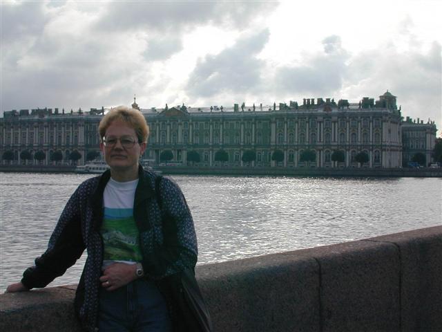  Ellen & The Hermitage in Background 
