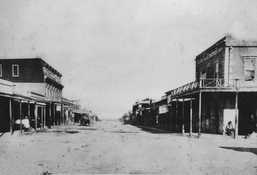 Allen Street circa1882