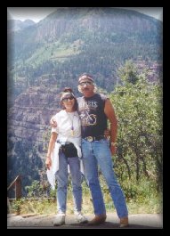 Larry and Cindy at Ampitheature Campground