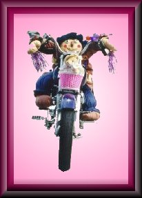 Scarecrow on the Harley