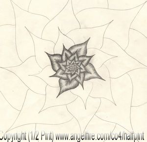 Just a flower, not finished