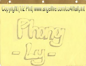 One of my exes' name