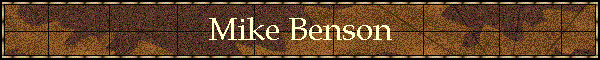 Mike Benson