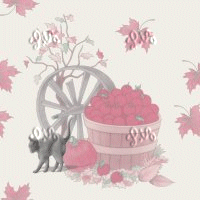 Apples with watermark