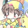 An Easter picture of 2000. Syaoran came hatching of an egg...^^