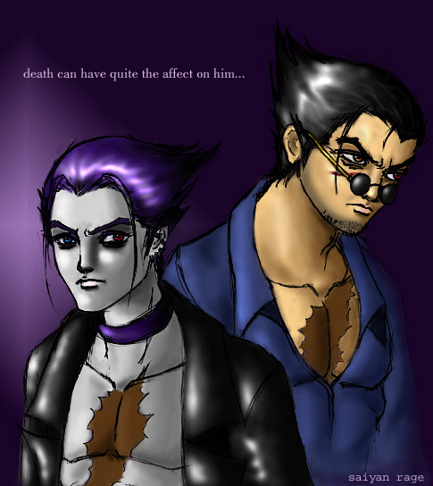 Kazuya of Dead Violet & Kazuya of Tekken 4