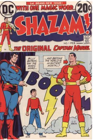 First Issue of the new Shazam! series of 1973