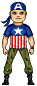 Captain America as aTeen