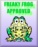 freaky frogs award