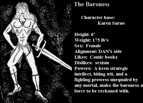[The 
Baroness]