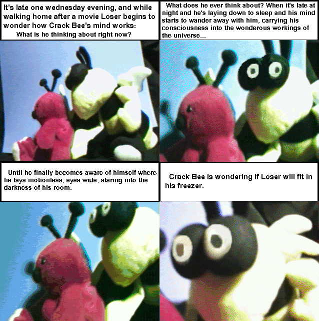 [crack bee 
comic]