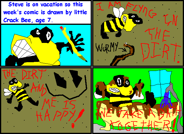 [crack bee comic]