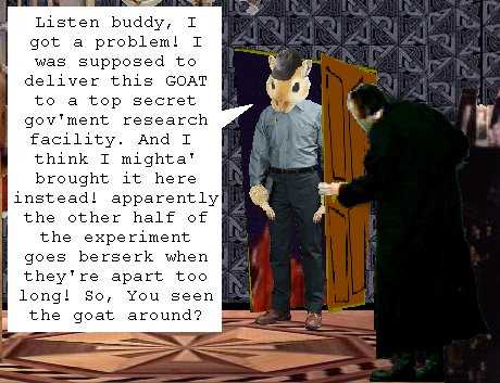 [The skinny on the top secret: Goat Project]