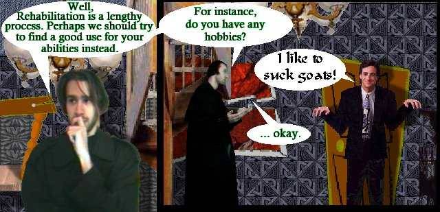 [why work towards a cure when the symptom may prove beneficial?]