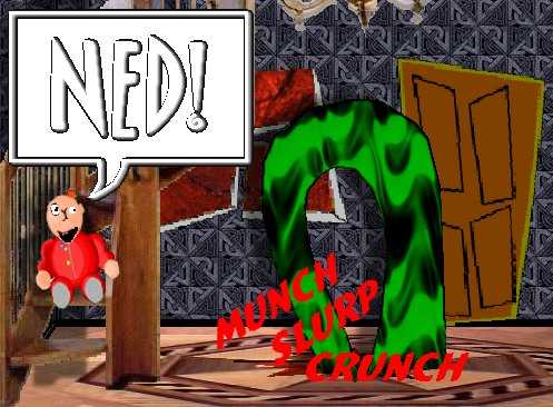 [Where it devoured him.]