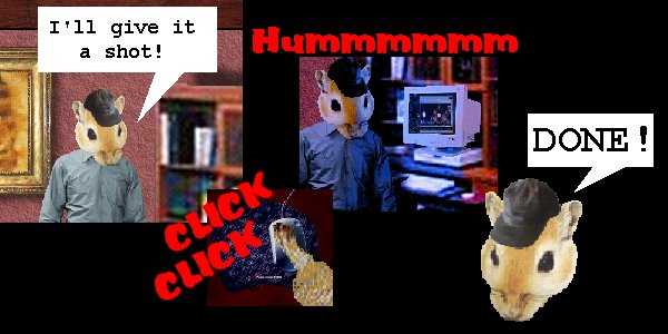 [Programming html is a snap when you're a gerbil!]