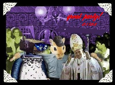 [the party presents many a photo opportunity.]