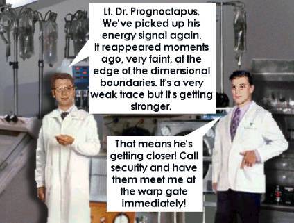 [genuine, real life, actual plot point.]