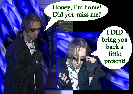 [What's this? Levity and a new look? Where exactly have we been?]